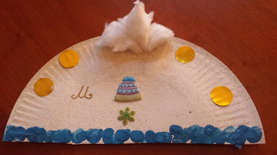 Mon bonnet pour l'hiver, petite enfance Villeparisis