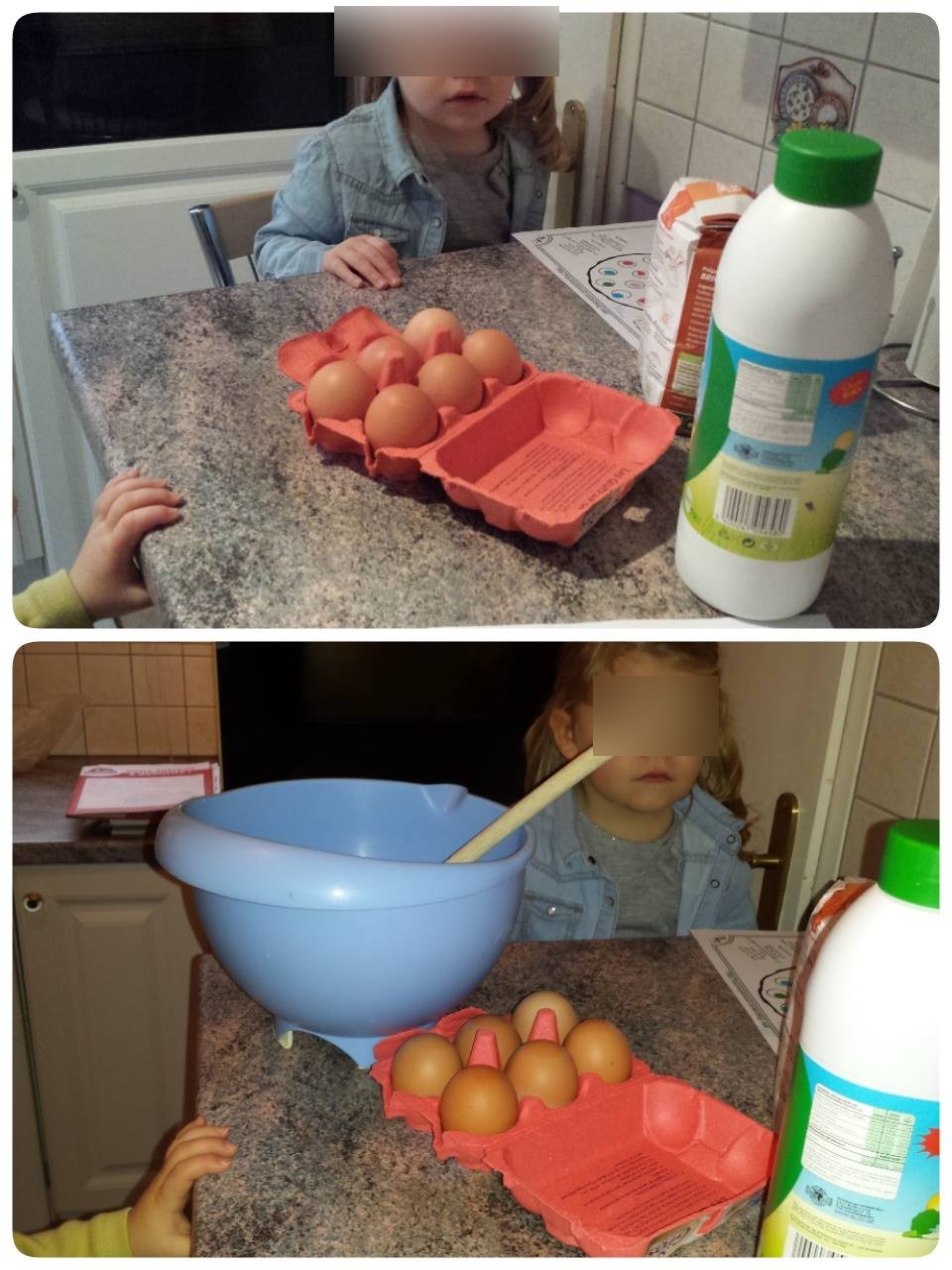 La chandeleur, blog, découverte des ingrédients pour la pâte à crêpes, assistante maternelle Villeparisis