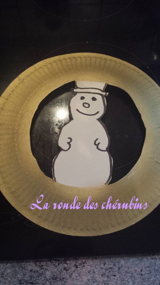 bonhomme de neige, assistante maternelle Villeparisis