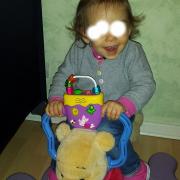 Olivia et Winnie, dans la salle de jeux