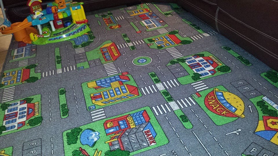 tapis routier géant, assistante maternelle Villeparisis