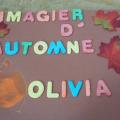 Olivia: Mon premier imagier d'automne