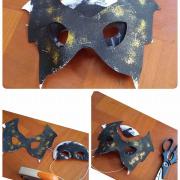 Masque de chauve-souris: Montage