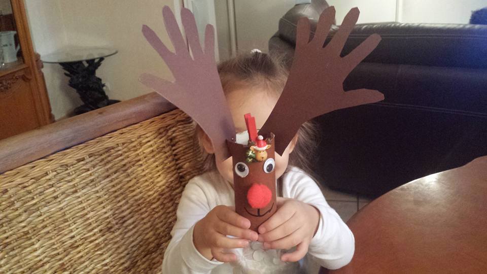 Olivia et Rudolf, le petit renne  au nez rouge