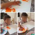 Empreintes des mains