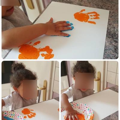 Empreintes des mains