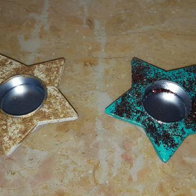 Noël 2016: Bougeoirs