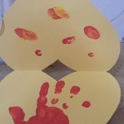 Coeur, fête des mères,l intérieur des cartes