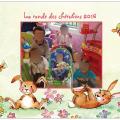 Cadeau aux parents: Un magnet des enfants de la ronde des chérubins