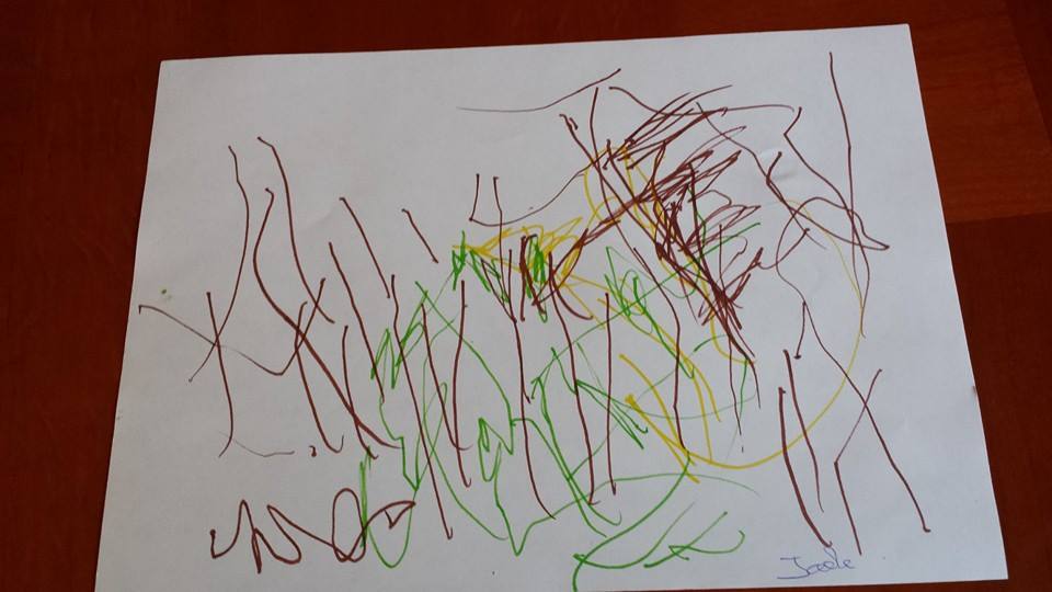 Jade dessine maman, assistante maternelle Villeparisis