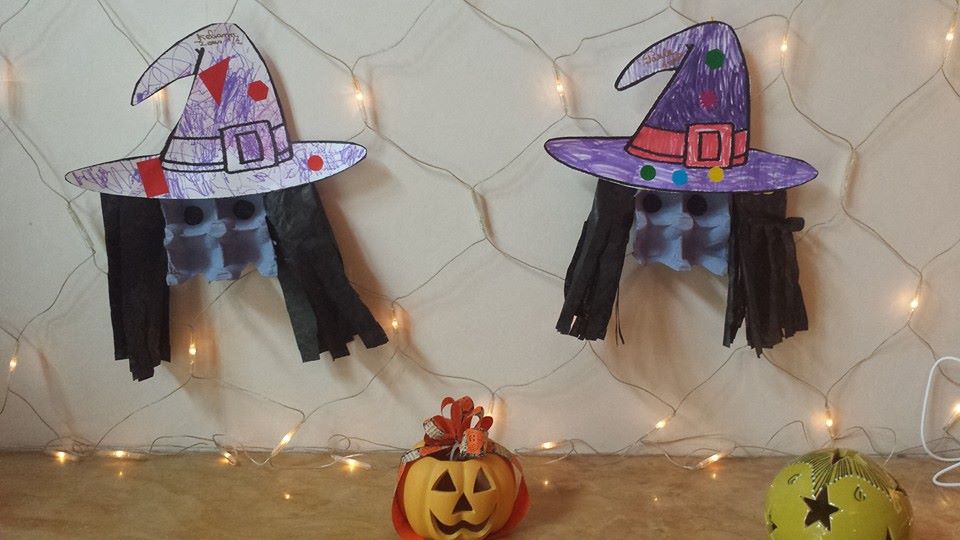 Sorcières d'Halloween, chez l'assistante maternelle Villeparisis