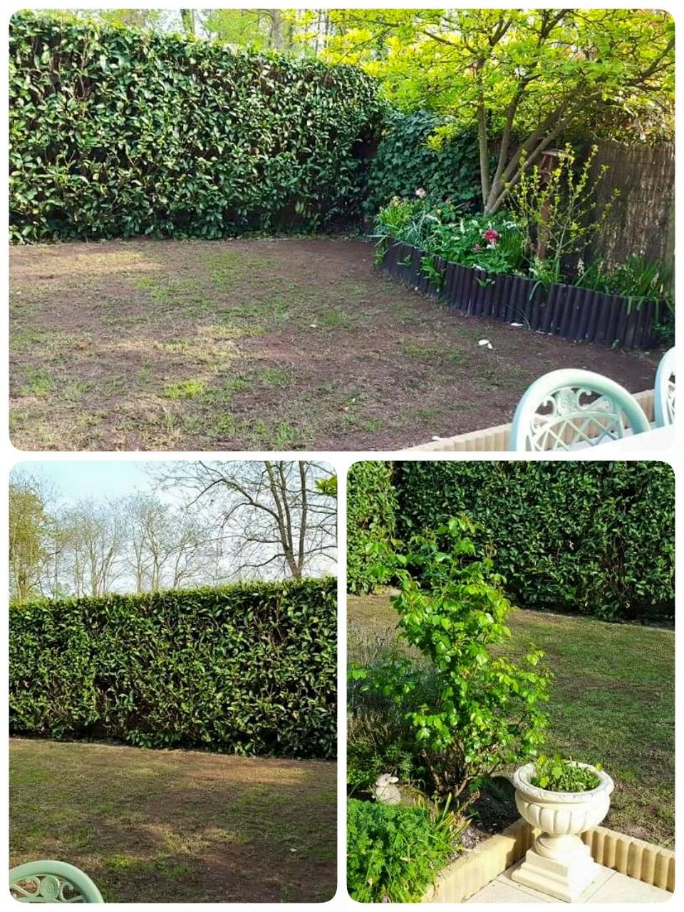 jardin: mise a niveau de l'espace jeu