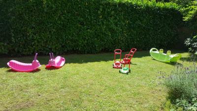 Le jardin chez l'assistante maternelle