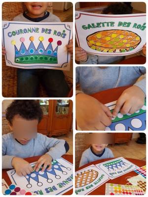 Assistante maternelle Villeparisis: Fête des rois 2017