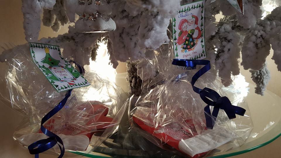 Noël 2015: Les moufles du père Noël,Melvin, mon premier atelier