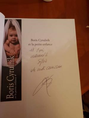 Dédicace, de Boris Cyrulnik, lors de la formation